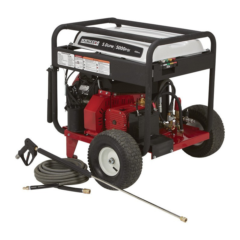 Hidrolavadora Autónoma NorthStar Agua fría motor Honda 5000 PSI 21 Lts