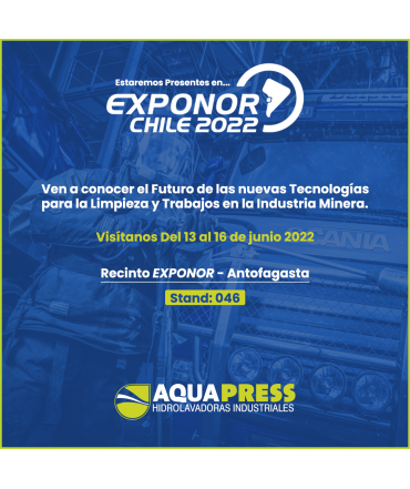 Aquapress estará en Exponor 2022